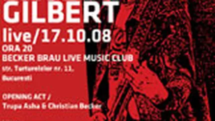 Concertul lui Paul Gilbert din Bucuresti va atrage 600 de spectatori