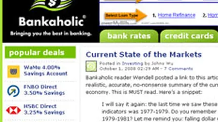 Un blog financiar detinut de o singura persoana s-a vandut cu 12,4 mil. $