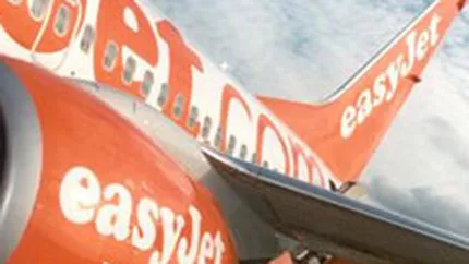 Numarul pasagerilor easyJet a crescut cu 3,4% in noiembrie