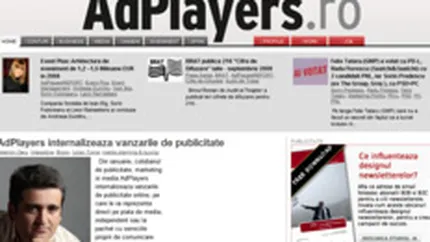 Publicatia Adplayers.ro isi va vinde publicitatea pe cont propriu