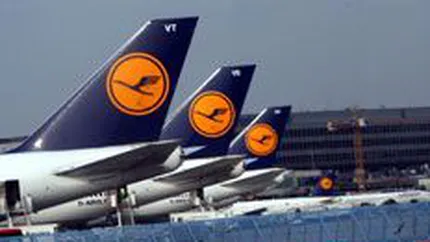 Lufthansa a anulat vineri 44 de zboruri din cauza unei greve de avertisment