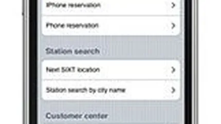 Clientii Sixt isi pot rezerva masina cu telefonul