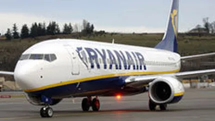 Ryanair a transportat cu 5% mai multi pasageri in martie