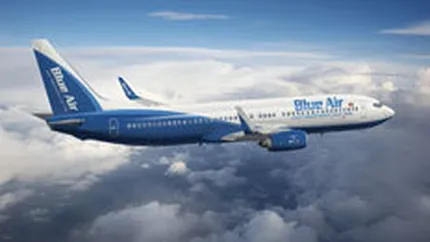 Blue Air a transportat cu 10% mai multi pasageri in T1 2009