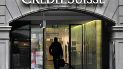 Credit Suisse: Profit de 1,3 mld. euro in T1, peste asteptari