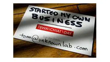 Terapie cu carti de vizita pentru somerii americani