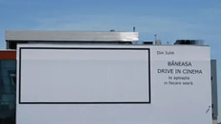 Primul cinematograf drive-in digital din Romania va fi inaugurat la Baneasa