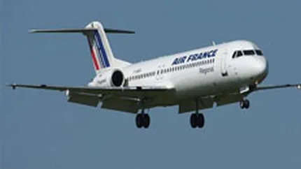 Traficul de pasageri al Air France-KLM a scazut cu 7% in iunie
