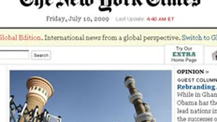 New York Times intentioneaza sa introduca o taxa de 5 dolari pentru continutul online