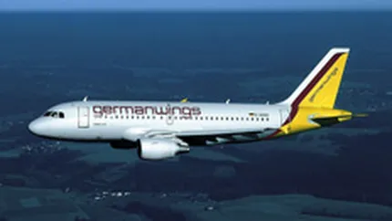 Numarul pasagerilor transportati de Germanwings a scazut cu 9% in iunie
