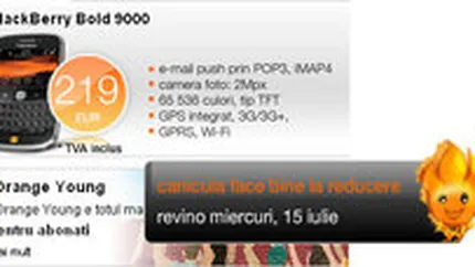 Promotie inedita la Orange: Cu cat e mai cald, cu atat preturile in magazinul online sunt mai mici