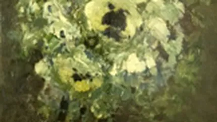 \Ghiveci cu panselute\, de Grigorescu, evaluat la 335.000 lei, nu si-a gasit cumparator