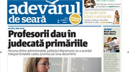 Adevarul de Seara va avea editii locale si in Galati si Braila