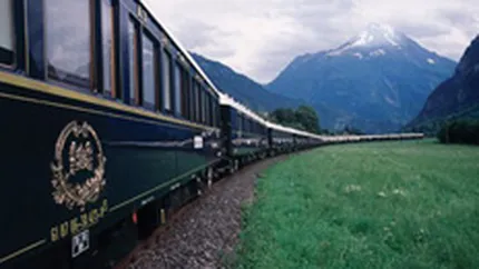 Orient Express-ul, trenul familiilor bogate, a sosit astazi in Romania