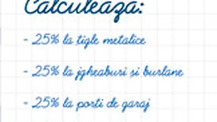 Lindab Romania incepe toamna cu reduceri de 25% (P)