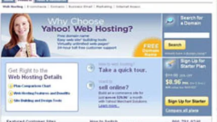 Yahoo vrea pana la 500 mil. $ pentru divizia Small Business