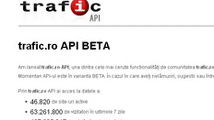 Trafic.ro lanseaza un serviciu gratuit cu informatii despre 45.000 de site-uri