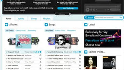Un grup britanic de media va lansa un serviciu online de vanzare de muzica
