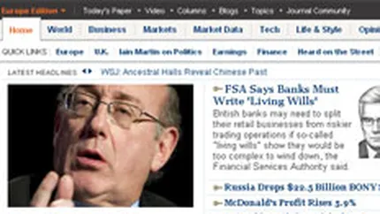 Wall Street Journal introduce taxa pentru continutul premium