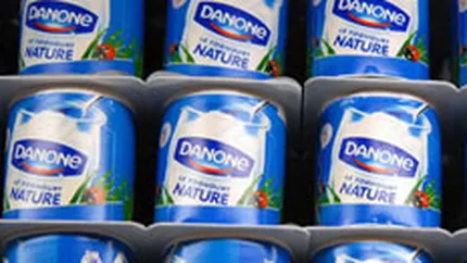 Vanzarile Danone au scazut usor la 9 luni, pana la 11,3 mld. euro