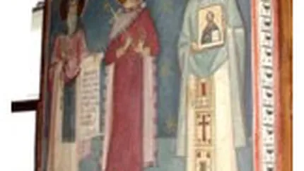 Picturile murale de la Manastirea Tismana vor fi restaurate cu 2,7 mil. lei