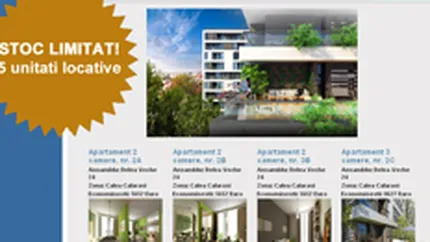 Investitie de 80.000 euro intr-un site care va prezenta oferta de locuinte noi