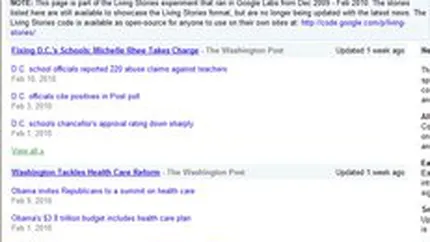 Google va extinde la nivel global serviciul Living Stories