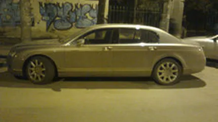 Cum arata limuzina de lux Bentley Flying Spur de 200.000 euro a lui Dan Diaconescu