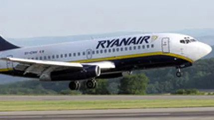 Ryanair aproape de un record: Peste 7 milioane de pasageri transportati in iulie