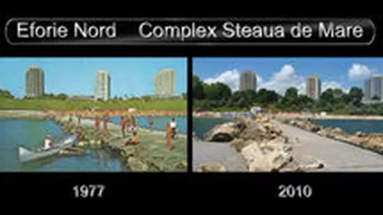 Cum s-a dezvoltat litoralul romanesc in ultimii 40 de ani: Au crescut copacii (Foto-Comparatie 1970 vs. 2010)