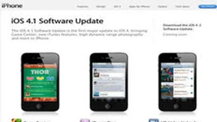 Ce aduce nou update-ul sistemului de operare al iPhone? Filmare HD, fotografii mai bune dar si acces la reteaua Ping
