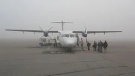 12 curse aeriene, afectate de ceata de pe Aeroportul din Timisoara
