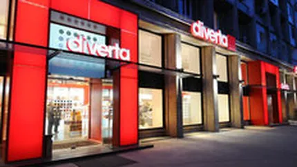 Diverta isi inchide magazinul-emblema de pe Magheru