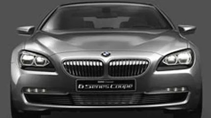 BMW a publicat primele imagini cu conceptul Seria 6 Coupe
