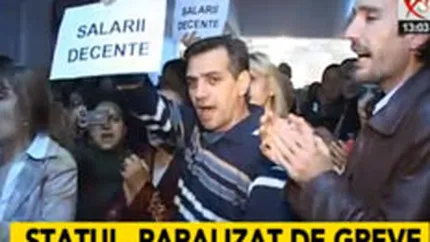 Statul, boicotat de propriii angajati: Protestul de la Finante ia amploare joi si se extinde la alte institutii