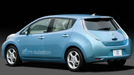 Nissan a inceput productia primei masini electrice accesibila ca pret