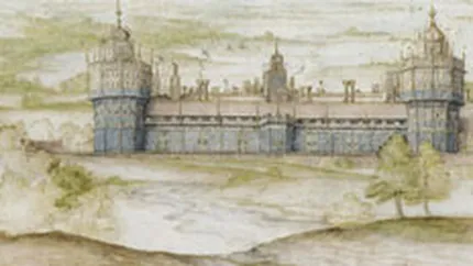 O acuarela infatisand castelul disparut al lui Henry al VIII-lea va fi scosa la licitatie