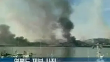 Alerta maxima: Coreea de Nord a atacat cu obuze o insula sud-coreeana. VIDEO