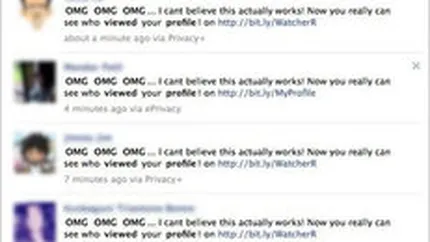 Aplicatii inselatoare promit userilor de pe Facebook ca pot afla cine le-a vizitat paginile de profil