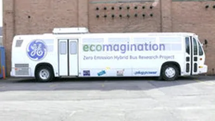 GE a realizat \autobuzul electric\. Vezi VIDEO