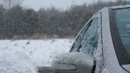 Trafic dificil din cauza zapezii pe mai multe drumuri nationale. Afla unde