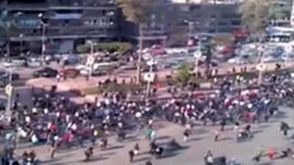 Protestul de inlaturare a presedintelui egiptean a lasat in urma 3 morti. VIDEO