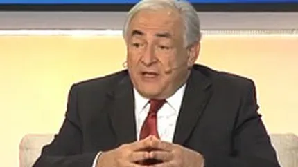 Strauss-Kahn admite ca FMI nu a reusit sa anticipeze la timp criza mondiala
