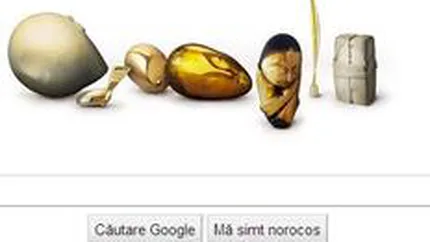Google celebreaza nasterea lui Brancusi, printr-un logo special
