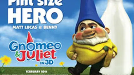 Animatia Gnomeo & Juliet, pe primul loc in box-office-ul american