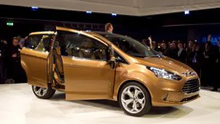 Premiera la Geneva: Ford a prezentat B-Max, viitorul model de la Craiova