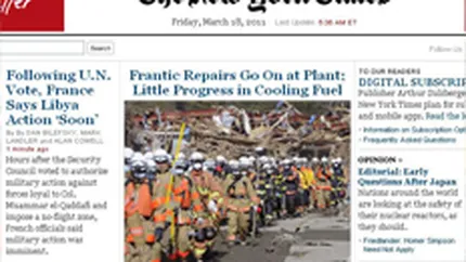 New York Times introduce taxa pentru continutul online