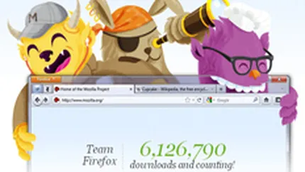 Firefox 4: Peste 5 milioane de descarcari in 24 de ore de la lansare