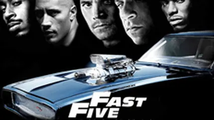 Al 5-lea film din seria Fast and Furious, incasari record de 83,6 mil. $