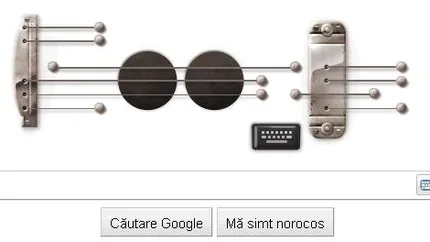 Google isi schimba logo-ul pentru a sarbatori 96 de ani de la nasterea marelui chitarist Les Paul